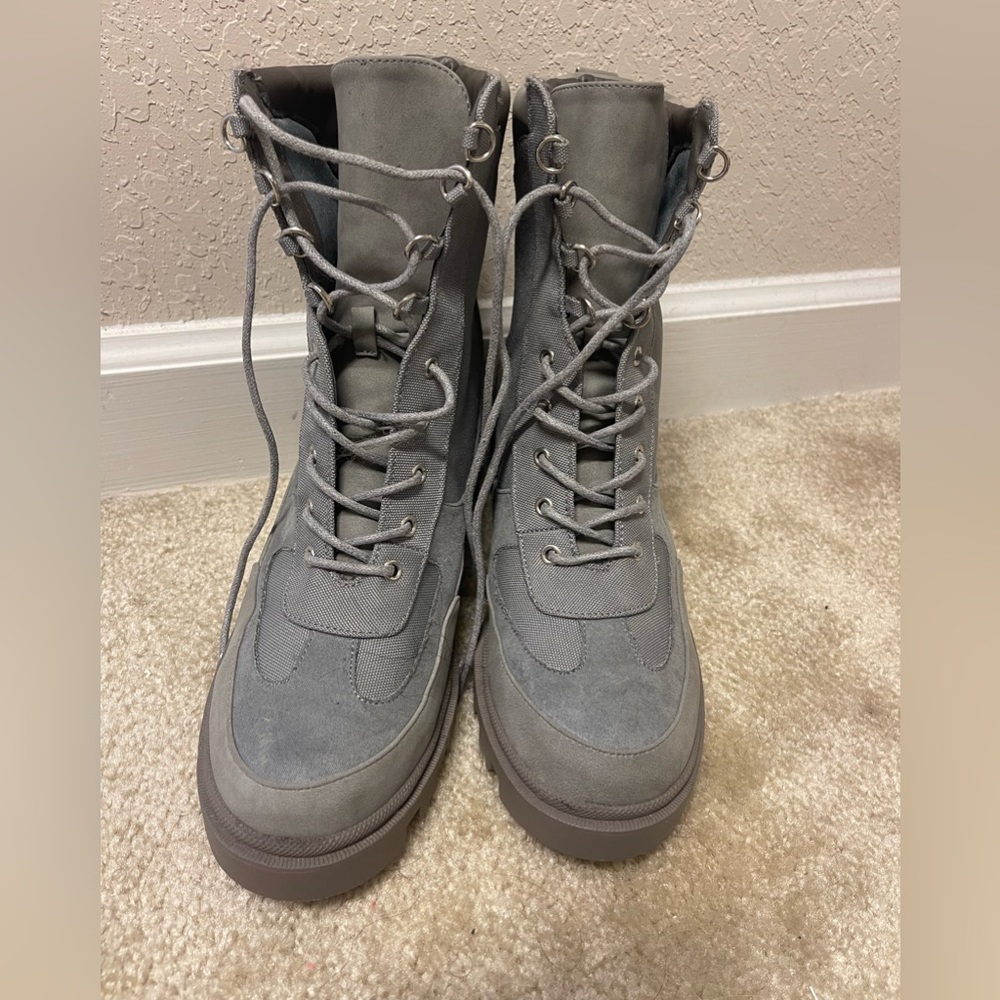 JustFab combat boots - Picture 2 of 3